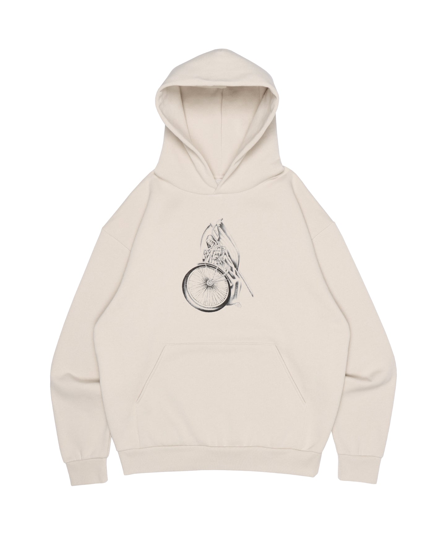 "Angel Of Death" Hoodie - (Bone)
