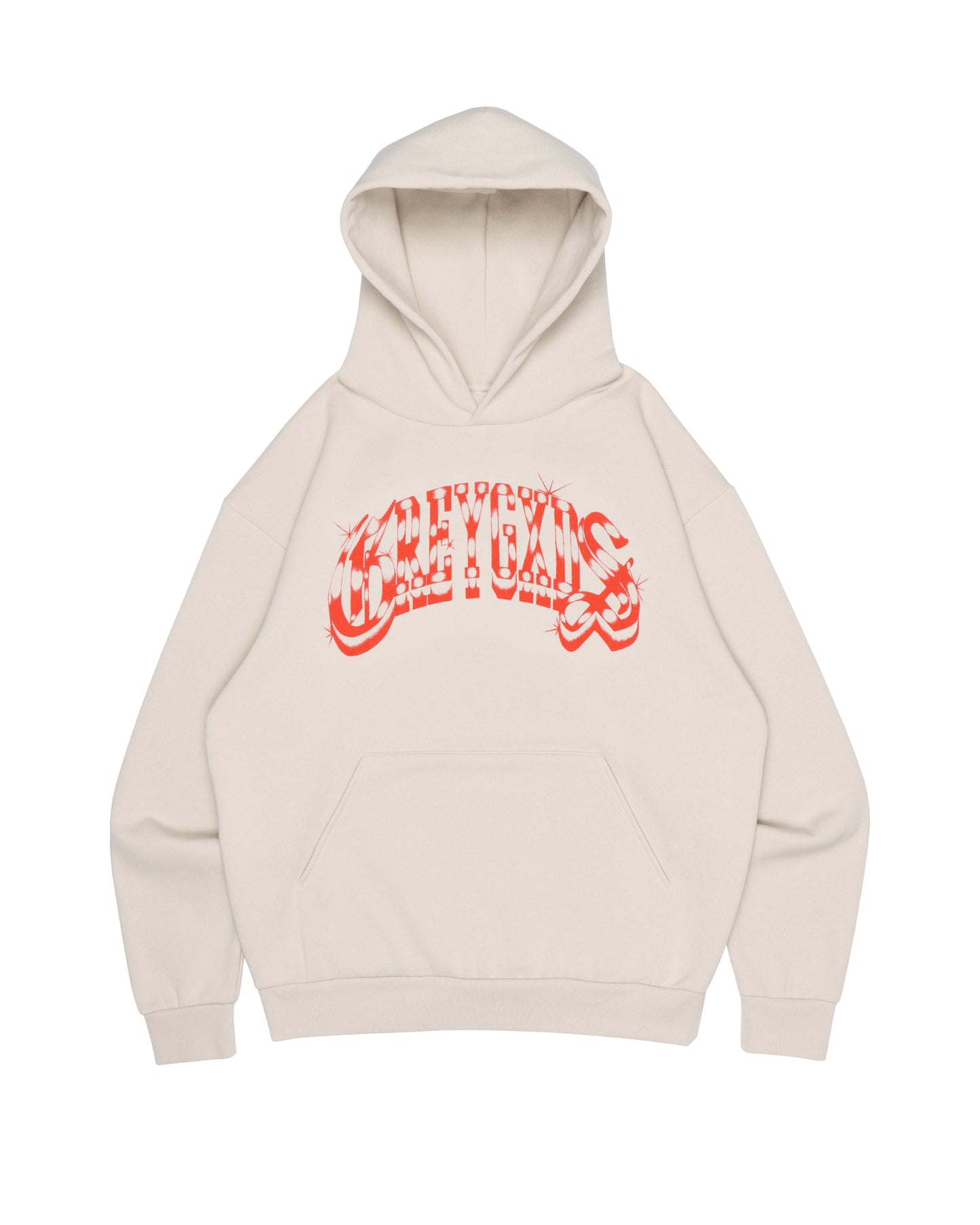"Ballpoint Logo" Hoodie - (Bone)
