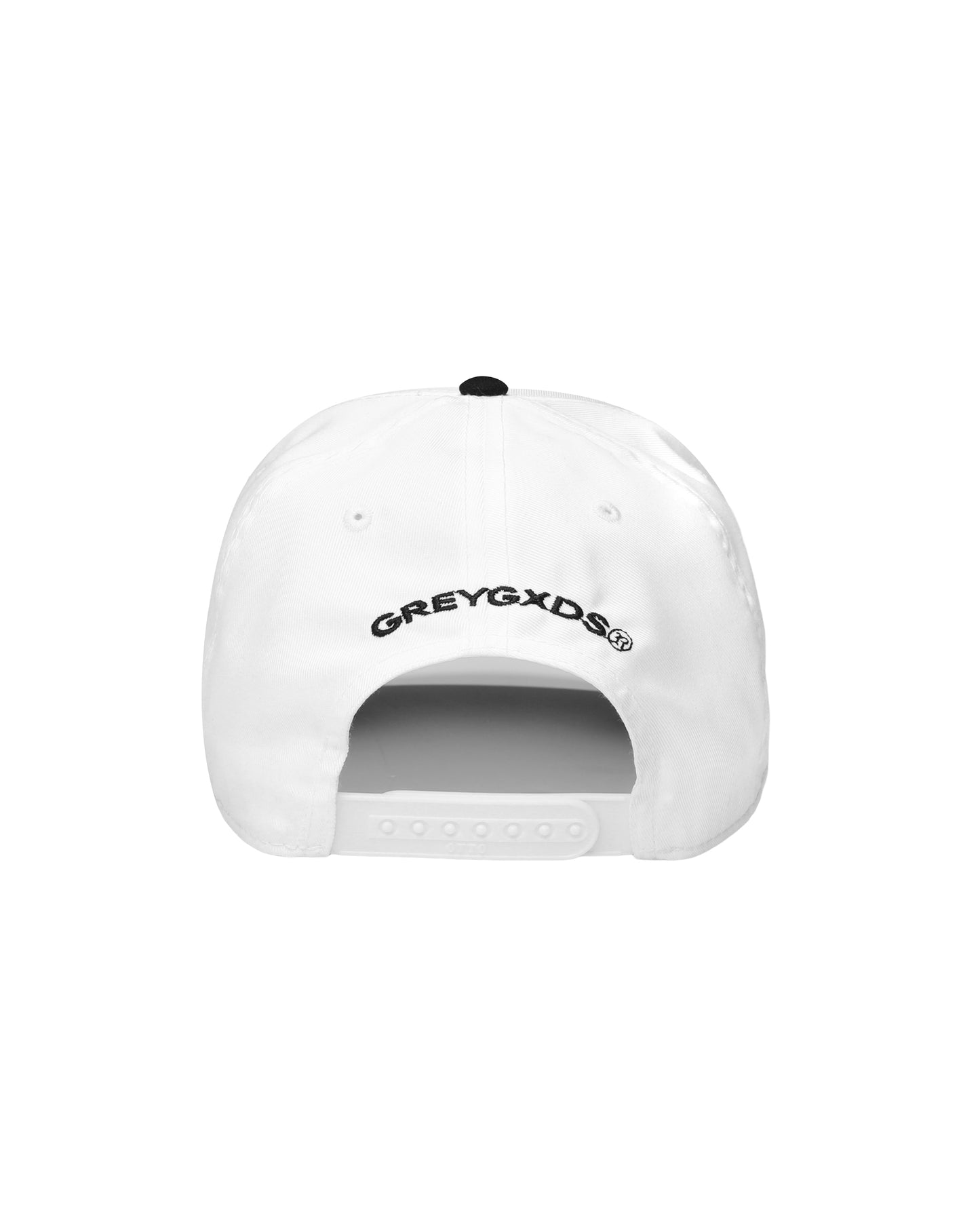 "Inglish Logo" Logo 5-Panel Cap - (Black & White)