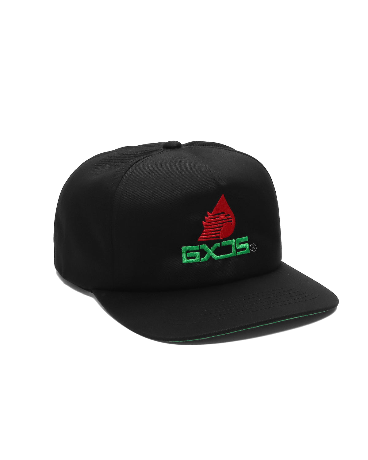 "PXMEX" 5-Panel Cap - (Black)