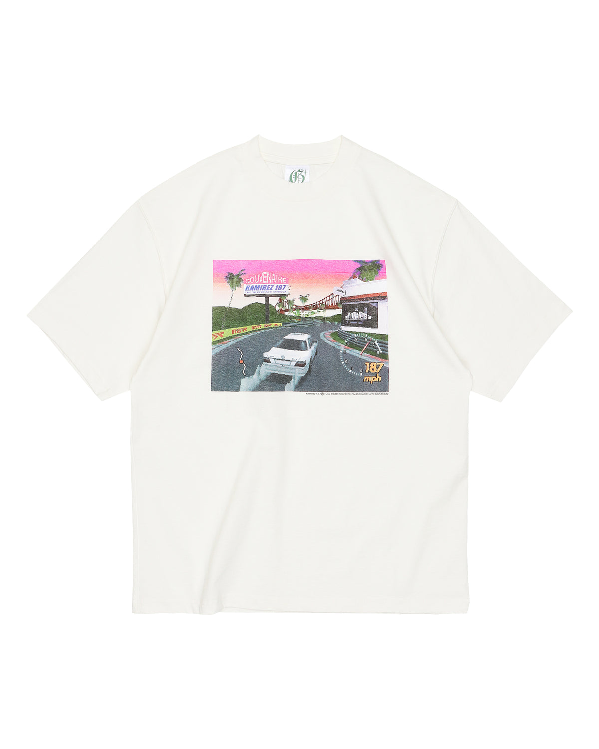 "Souvenaire Shop" Tee - (Off-White)