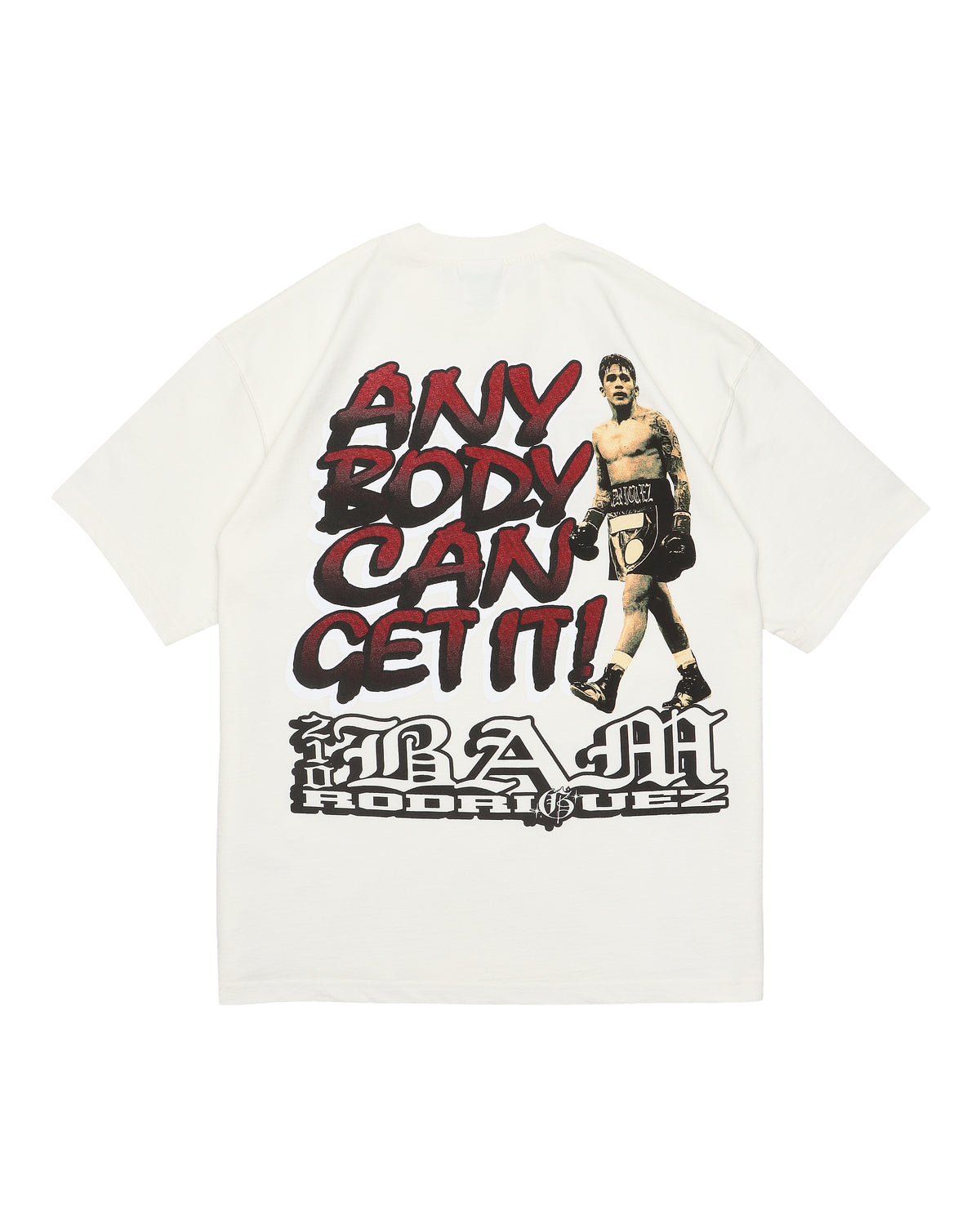 "Anybody Can Get It" Tee - (POS) - (White)