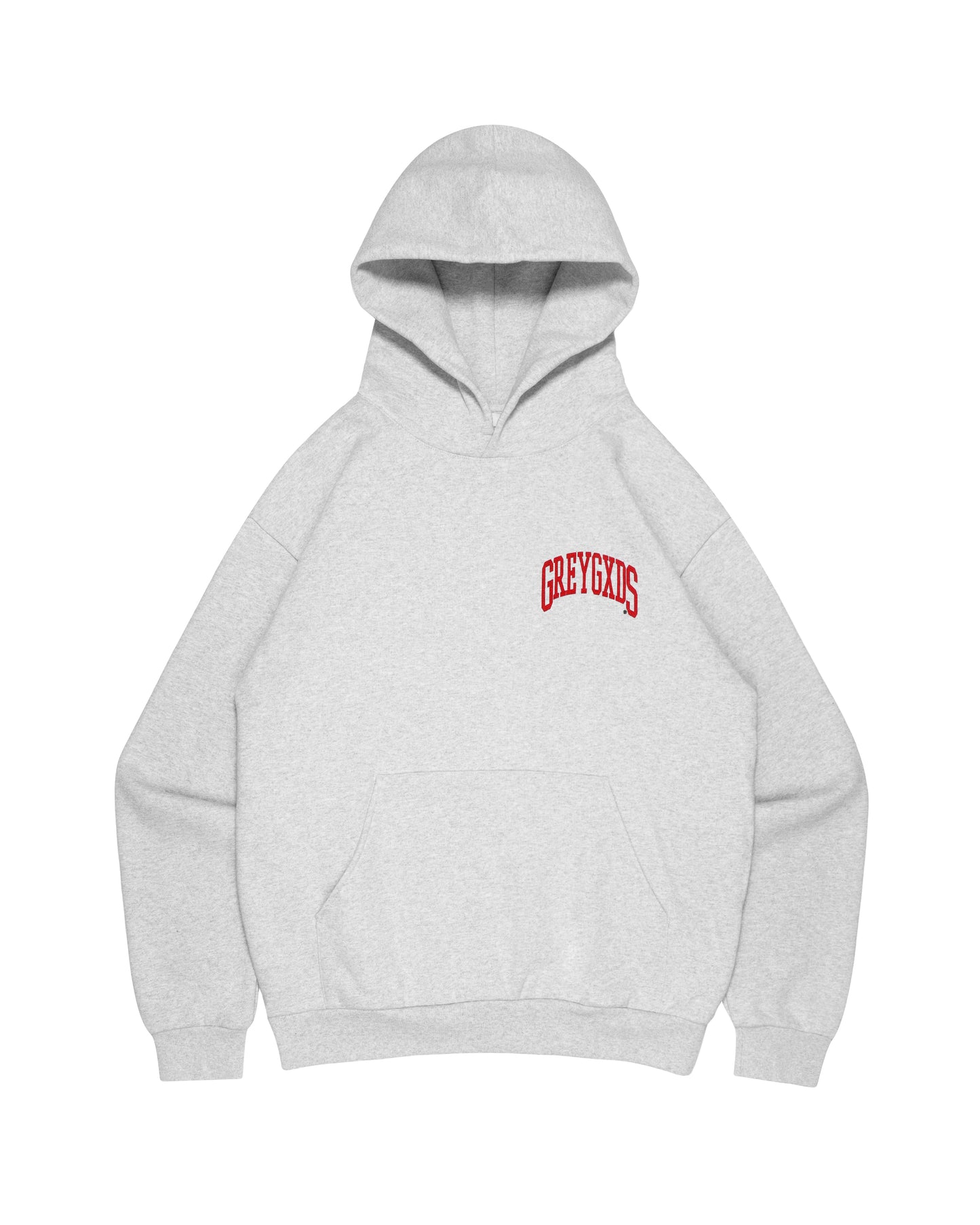 "Arch Logo" Hoodie - (Athletic Grey)
