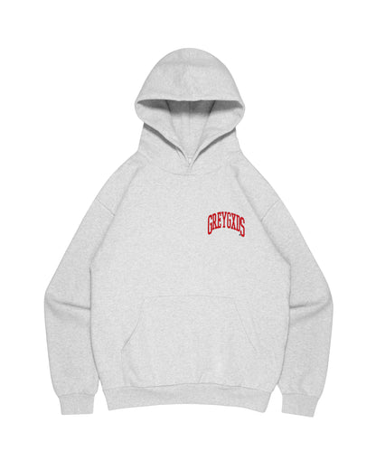 "Arch Logo" Hoodie - (Athletic Grey)