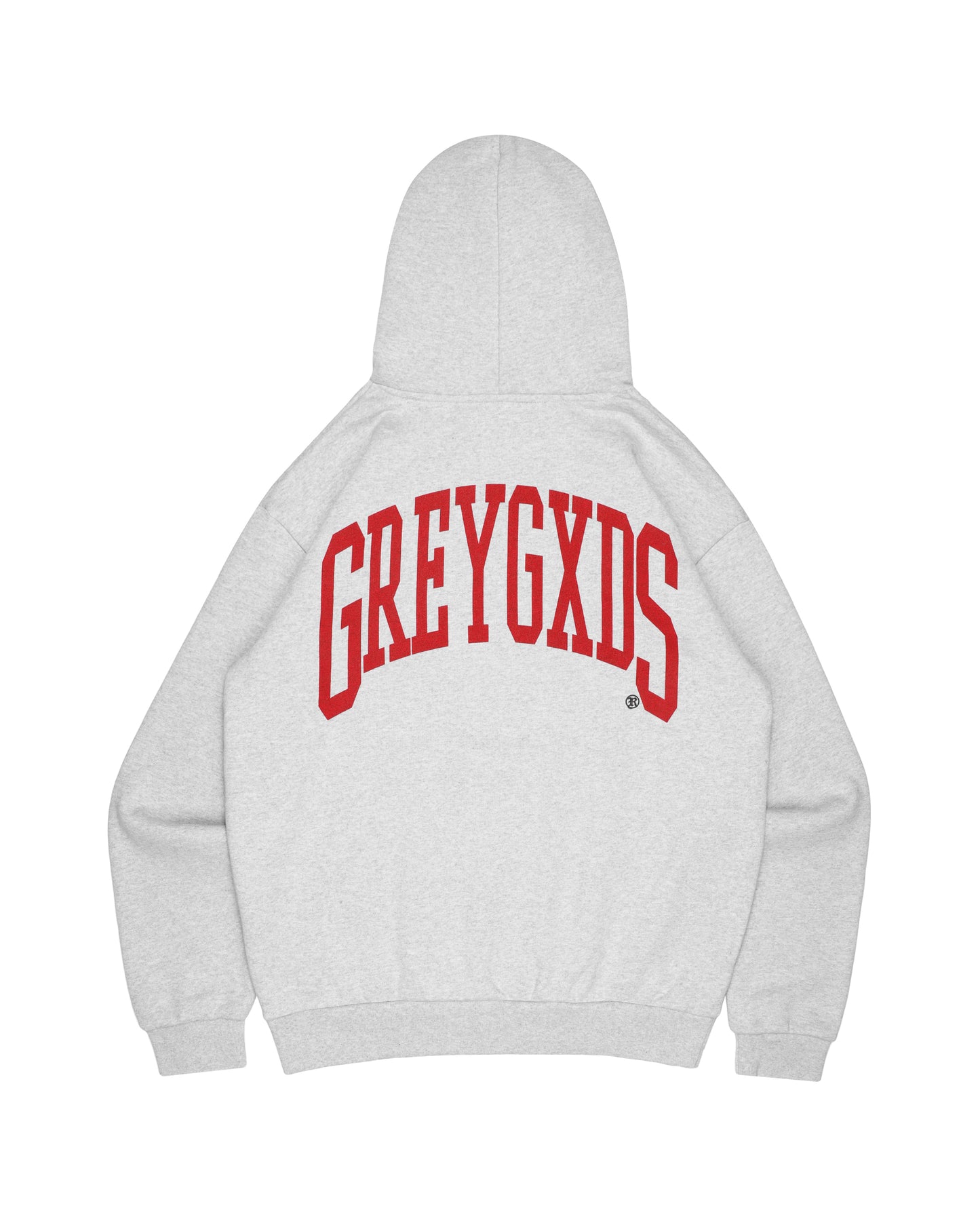 "Arch Logo" Hoodie - (Athletic Grey)