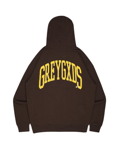 "Arch Logo" Hoodie - (Brown)