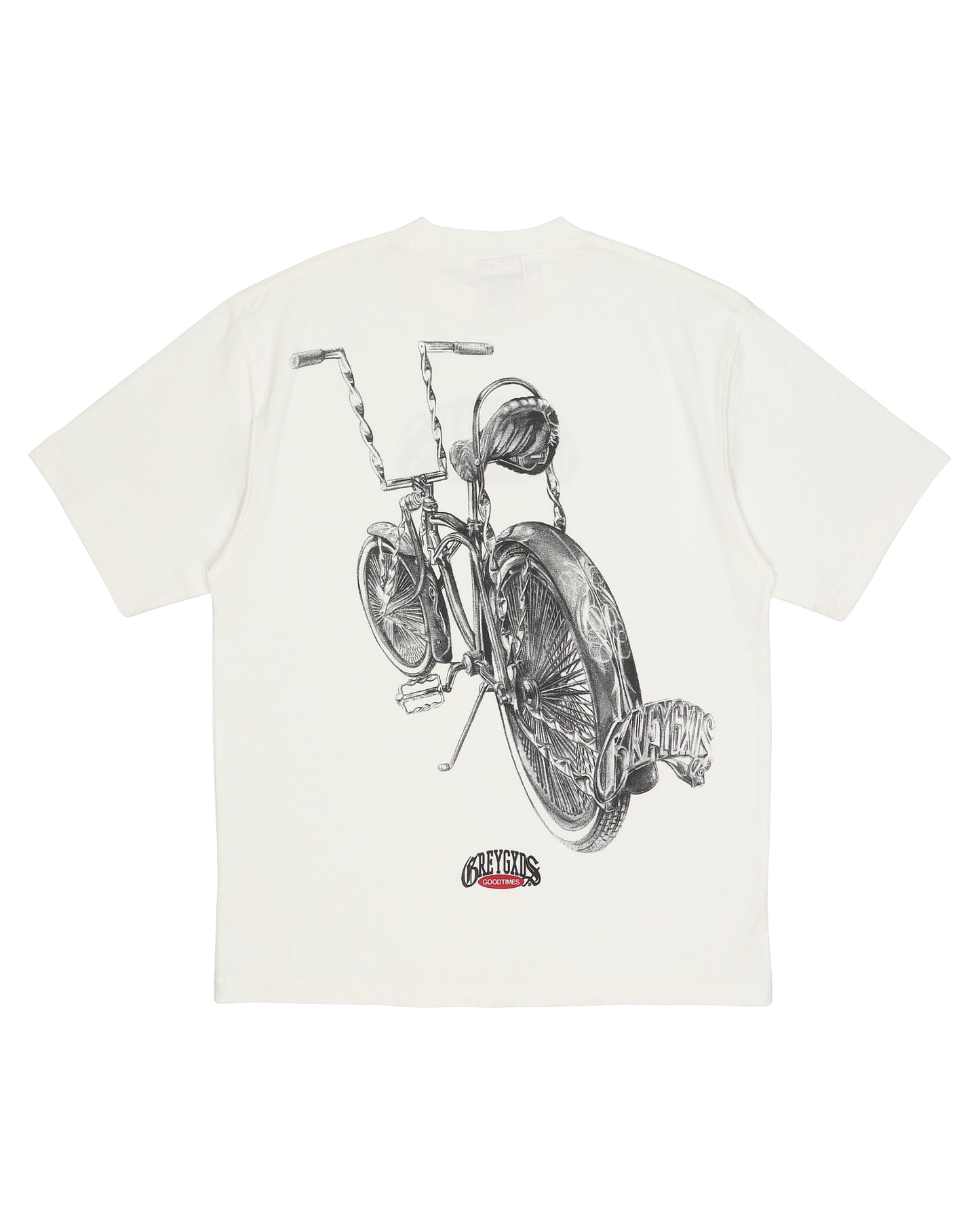 "Bike" Tee - (Off-White)