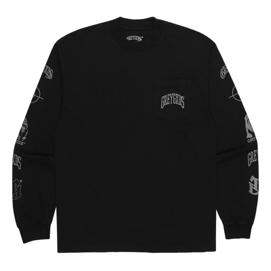 "Trademarks" Long Sleeve Shirt - (Black)