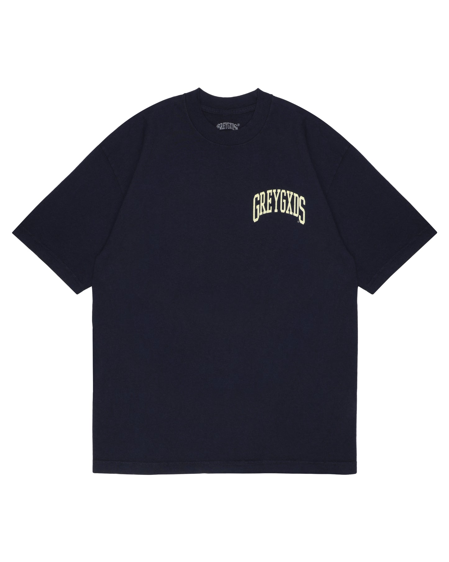 "College Logo" Tee - (Navy)