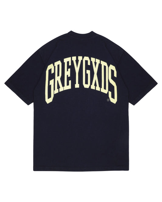 "College Logo" Tee - (Navy)