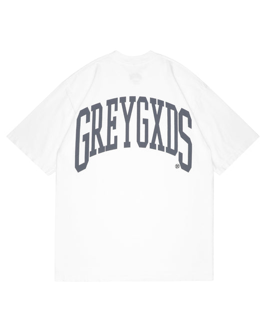 "College Logo" Tee - (White)