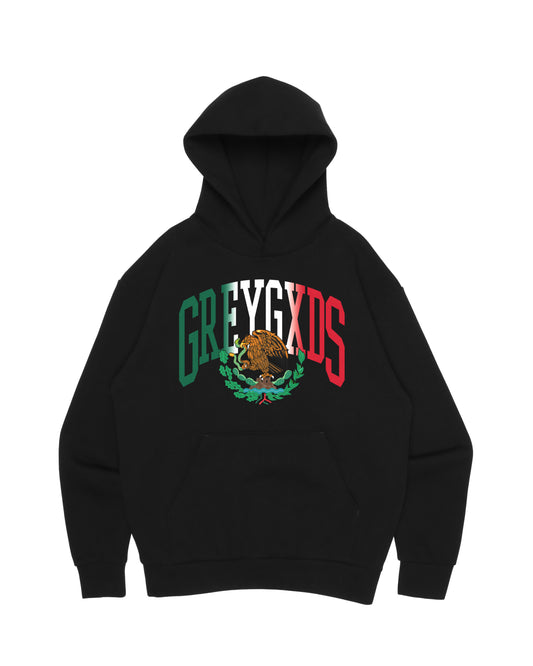 "Mexico" Hoodie - (Black)