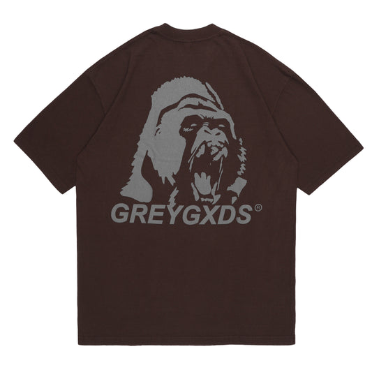 Gorilla Logo Tee - (Brown)