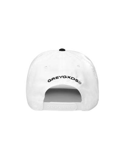 "Inglish Logo" Logo 5-Panel Cap - (Black & White)