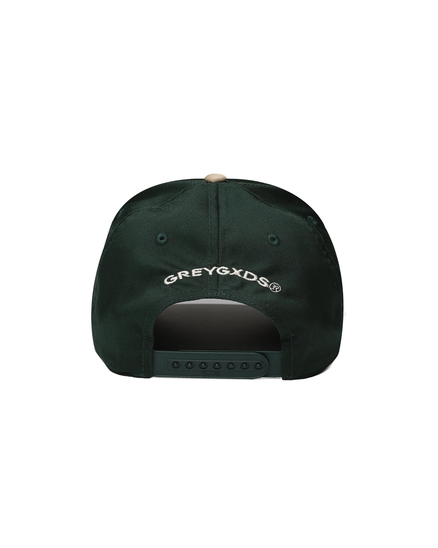 "Inglish Logo" Logo 5-Panel Cap - (Green & Khaki)