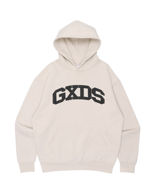 "Block Logo" Hoodie - (Bone)