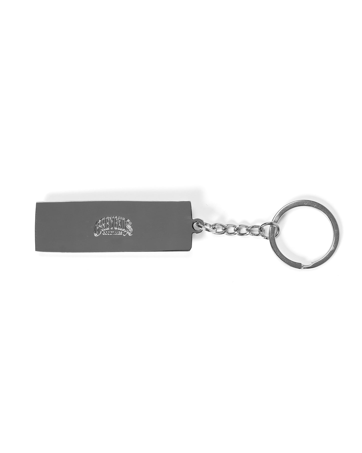"Faceplate" Keychain - (Chrome)