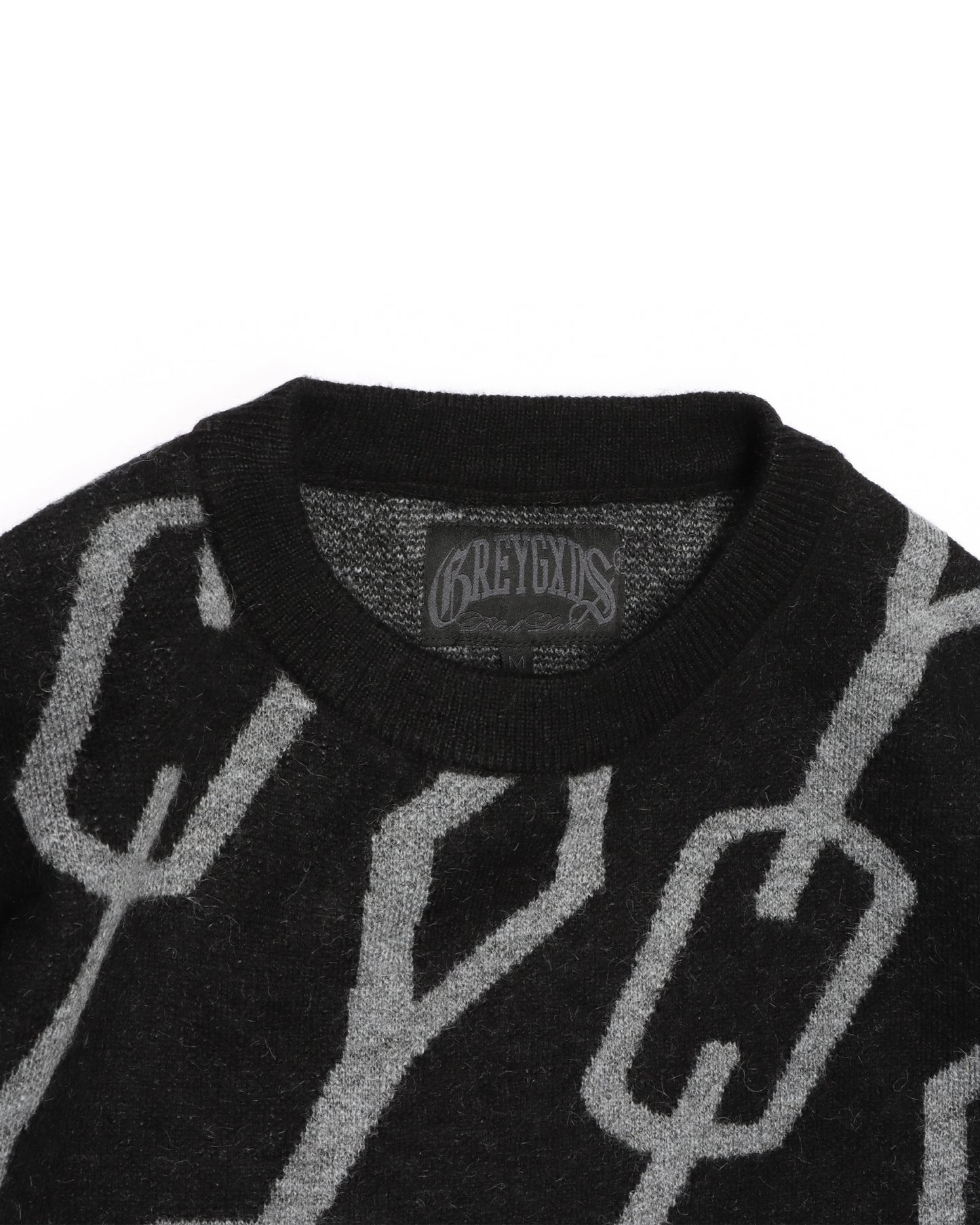 "Starlink" Mohair Knitted Sweater - (Black)