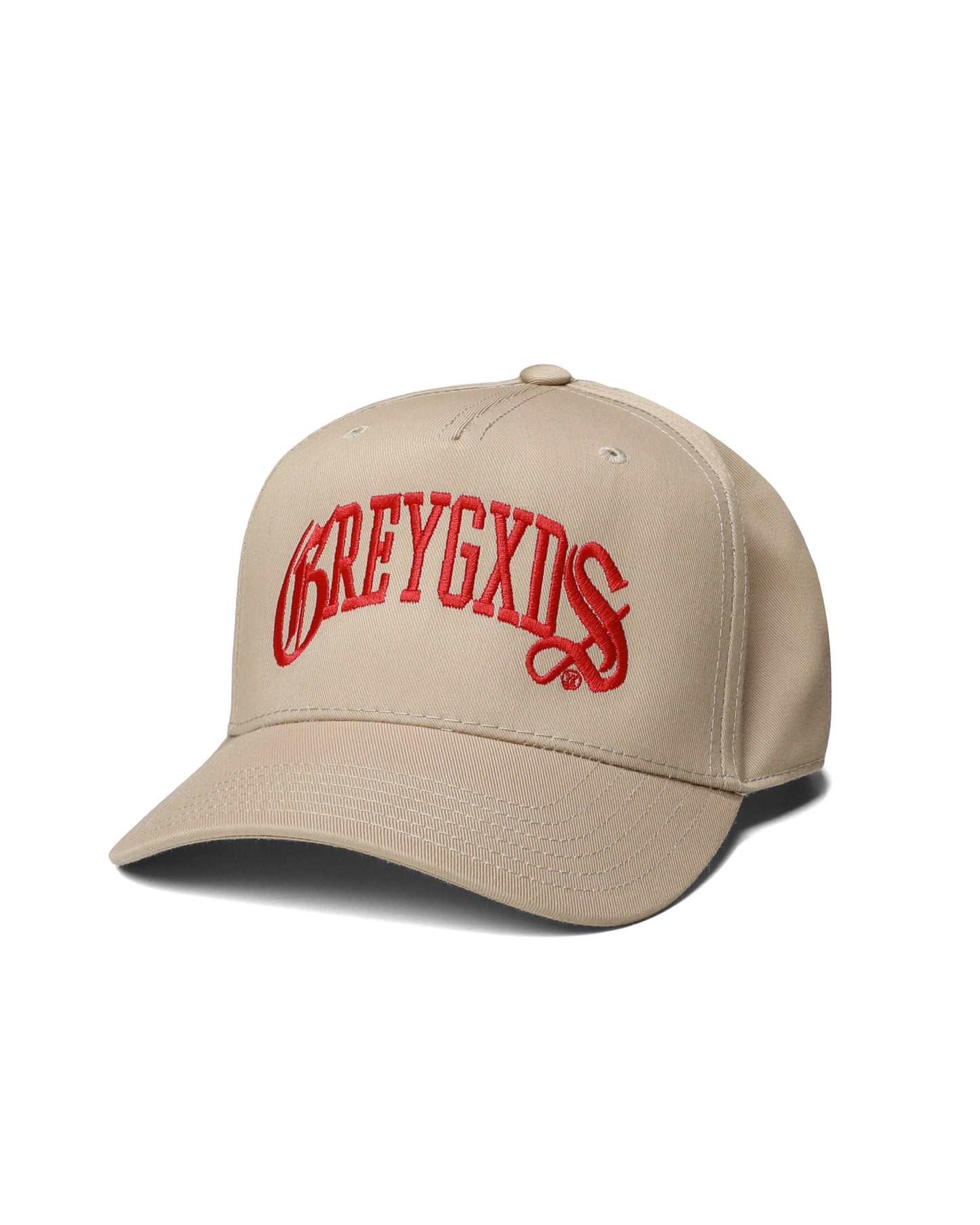 "O.E. Logo" Logo 5-Panel Cap - (Khaki)