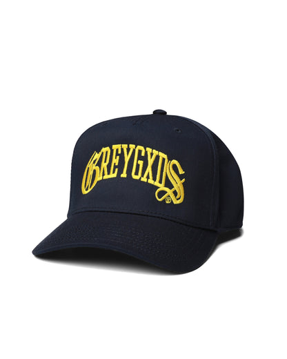 "O.E. Logo" Logo 5-Panel Cap - (Navy)