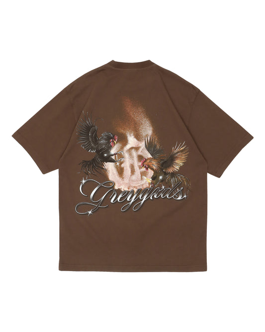 "Gallera" Tee - (Brown)