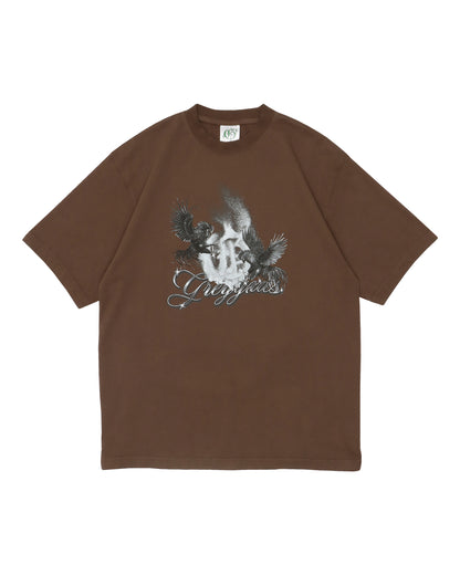 "Gallera" Tee - (Brown)