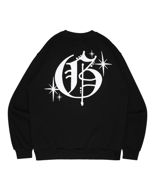 "Inglish Logo" Crewneck Sweater - (Black)